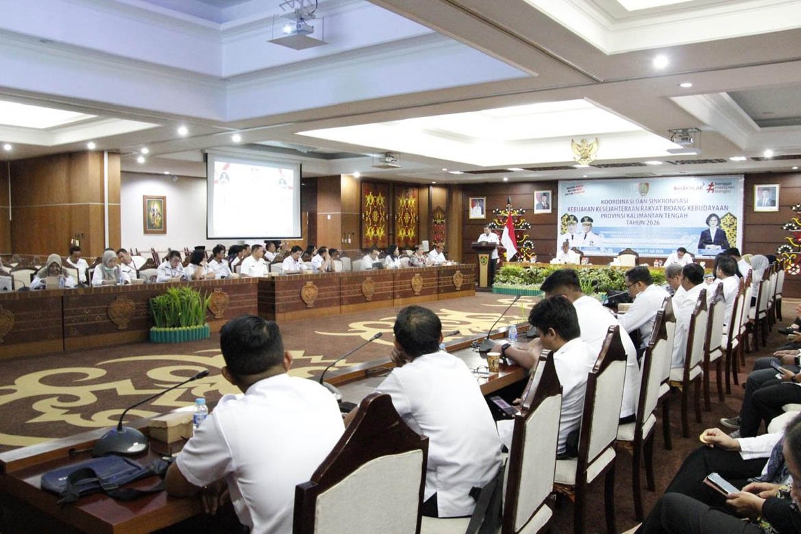 Perkuat Kelembagaan Kedamangan, Pemprov Kalteng Gelar Sinkronisasi Kebijakan Kesejahteraan Rakyat Bidang Kebudayaan