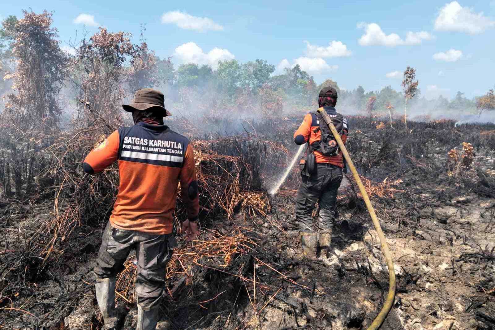 Cegah Ancaman Karhutla, BPB-PK Kalteng Intensifkan Patroli Udara dan Darat