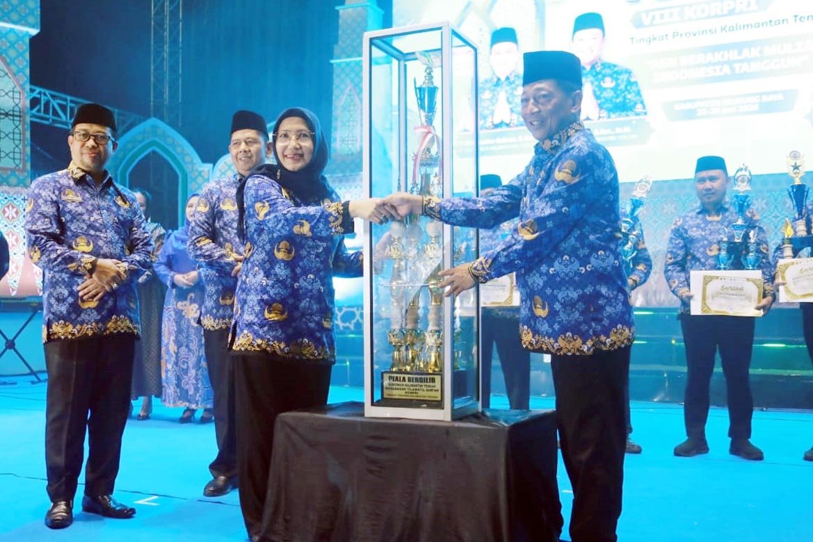 MTQ VIII KORPRI Kalteng Resmi Ditutup, Kabupaten Murung Raya Sabet Juara Umum