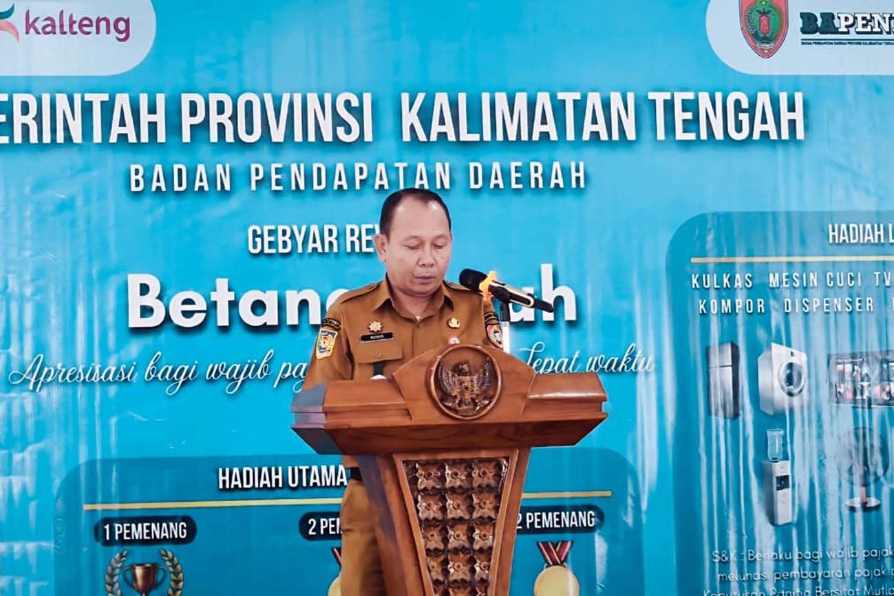 Gebyar Reward Betang Patuh 2026, Pemprov Kalteng Apresiasi Masyarakat Taat Bayar Pajak