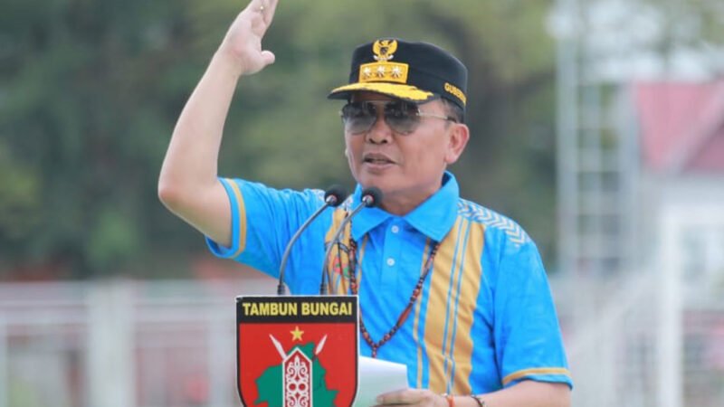 Agustiar Sabran Resmi Buka Turnamen Sepak Bola Gubernur Cup Road to Pangdam XXII/TB Cup