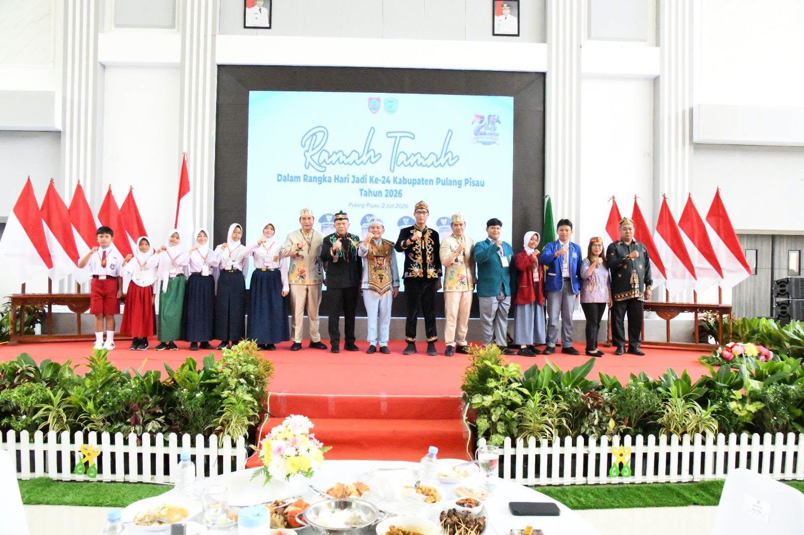 Ramah Tamah Hari Jadi ke-24 Pulang Pisau, Gubernur : Momentum Perkuat Kolaborasi Wujudkan Daerah yang Maju dan Berdaya Saing