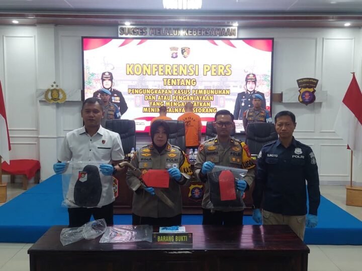 Polres Kapuas Ungkap Dua Kasus Pembunuhan, Dua Orang Diamankan