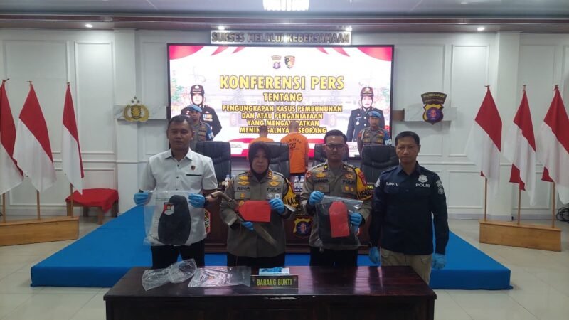 Polres Kapuas Ungkap Dua Kasus Pembunuhan, Dua Orang Diamankan