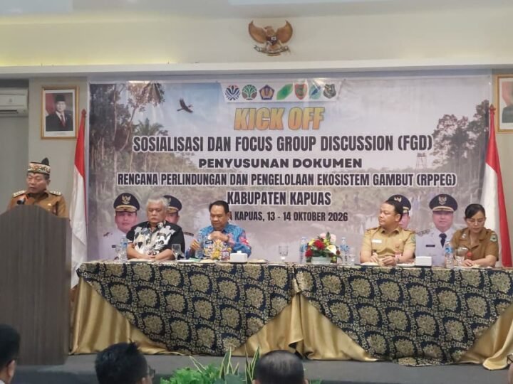 Pemkab Kapuas Susun RPPEG 2026–2056, Targetkan Rampung Akhir Tahun